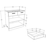 MID.YOU KUHINJSKA SPODNJA OMARICA | Shoptok.si