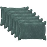  Presvlaka za jastuk 6 kom. HOUTEN Morska plava 40 x 60 cm - Dizajn s paspulom Morska plava 6 | shoptok.hr