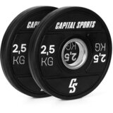 Capital Sports Elongate 2020, utezi, 2 x 2,5 kg, tvrda guma, 50,4 mm | shoptok.hr