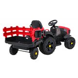 Traktor na akumulator s prikolicom Titanium - crveni | shoptok.hr