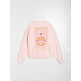 Sinsay Bluza s okruglim izrezom s printom | shoptok.hr