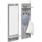  Vješalica za kapute na zidu Zidne Siva Sonoma 70 x 10 x 90 cm | Eponuda.ba