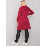 RELEVANCE Tunic-RV-TU-7221.80P-burgundy | Shoptok.si