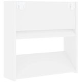  Zidni ormarići za cipele 4 kom bijeli 60 x 18 x 60 cm drveni | shoptok.hr
