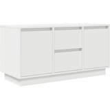 TV ormarić s LED svjetlima bijeli 100x41x50 cm | Eponuda.com