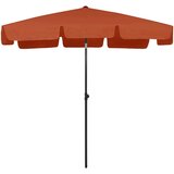 vidaXL Senčnik za na plažo terakota 200x125 cm, (20610837) | Shoptok.si