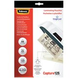 Fellowes žepki za plastificiranje A4, 125 mic (gloss), 25 kosov - 5396301 | Shoptok.si