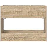  Stalak za kišobran s pohranom Sonoma hrast 65 x 24 x 50 cm | shoptok.hr
