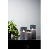 Star Trading Siva LED voštana svijeća u M-Twinkle staklu, visina 7,5 cm | shoptok.hr