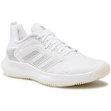 Adidas Sportske cipele 'Defiant Speed Clay ' srebro / bijela | shoptok.hr