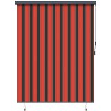 Rolo zavjesa Narančasta i smeđa 200 x 250 cm Tkanina i aluminij | Shoptok.si