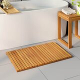  Prostirka za kupanje Jednobojno Smeđa 80 x 50 cm boja drva | shoptok.hr