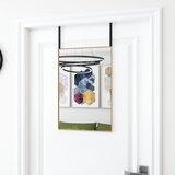 vidaXL Ogledalo za vrata zlatno 40x60 cm od stakla i aluminija Cijene