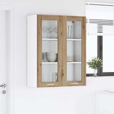 Viseći ormarić s pohranom Umjetnički hrast 80 x 31 x 100 cm | Eponuda.com