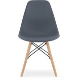 Brandless Stol iz temnega skrilavca OSAKA / naravne noge x 1, (22030777) | Shoptok.si