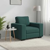SOFA fotelja tamnozelena 100x77x82 cm tkanina - Tamnozelena 1 100 cm Cijene