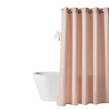 Today Zavese, žaluzije Rideau de douche Utility finition jacquard rose Rožnata Cene