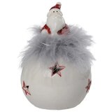 Festa rabbler novogodišnja figura keramička deda mraz na grudvi led 16cm ( 760341 ) Cene