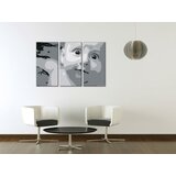  Ručno slikane slike na platnu na platnu POP Art CHILD 3-dijelna () | shoptok.hr