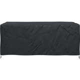 vidaXL Prevleka za zunanje pohištvo Črna 240 x 110 x 70 cm 210D | Shoptok.si