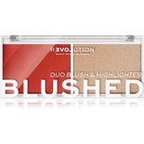 Revolution Relove colour play blushed duo blush & highlighter set ličil 5,8 g odtenek daydream za ženske | Shoptok.si
