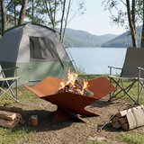  Kamin Rđa 53 x 53 x 18,5 cm Otporni čelik | shoptok.hr