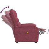  Masažni stol vinsko rdeče blago, (20580251) | Shoptok.si