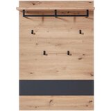 Mömax Garderobni Panel Memphis, Hrast, Temno Siva | Shoptok.si