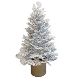  Novogodišnja jelka snežna u saksiji 60 cm 201017 | ePonuda.com