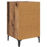 vidaXL Noćni ormar Staro drvo 40 x 40 x 66 cm Konstruirano drvo Cijene