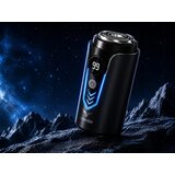  Moški aku. električni brivnik za obraz in brado USB LCD črn | Shoptok.si