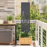 vidaXL Privatnost u vrtu Antracit 32 x 140 cm Hladno valjana čelična | shoptok.hr
