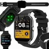  Aku. unisex športna pametna ura touch 2 pasova Bluetooth FitPro črna | Shoptok.si
