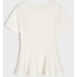 Sinsay Bluza s dodatkom viskoze i ukrasnim volanima | shoptok.hr