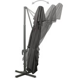 Konzolni vrtni suncobran s dvostrukim vrhom antracit boje 400x300 cm | Eponuda.com