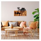 WALLXPERT Zidna dekoracija Yok Deve, 58 x 40 x 3 cm, Smeđa | Eponuda.ba