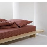 Stefan Roze-Posteljina damast pruga 200 cm x 200 cm | ePonuda.com