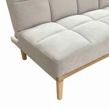 P & B ZOFA S POSTELJNO FUNKCIJO, bež tekstil | Shoptok.si