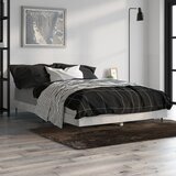  Okvir kreveta boja betona 120x190 cm od konstruiranog drva | Eponuda.ba