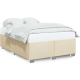 vidaXL Okvir za krevet bez madraca tamnosivi 140 x 200 cm od tkanine | shoptok.hr