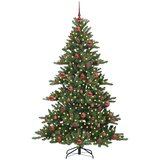  Umjetno božićno drvce s nogom with LEDs s stalakom 180cm PVC | shoptok.hr