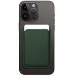 Oem Kožni Mag Wallet magnetni novčanik tamno zelene boje | shoptok.hr
