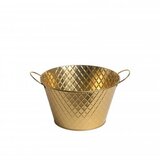 Metalna Zlatna Dekorativna Posuda -GM1807 | ePonuda.com