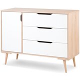 Klups previjalna komoda Sofie white/beech Cene