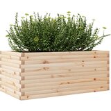  Vrtno cvetlično korito 110x60x45,5 cm trdna borovina | Shoptok.si