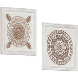  Ručno rezbareni zidni paneli 2 kom MDF 40 x 40 x 1 5 cm | shoptok.hr