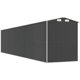  Vrtno spremište antracit 192x938x223 cm pocinčani čelik | shoptok.hr