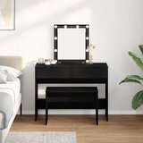  Tabure za oblačenje Crni hrast 70 x 35 x 45 cm | shoptok.hr