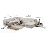  Kutna sofa Loop 9 Bijela | Eponuda.ba