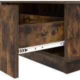  Stolić za kavu Dimljeni hrast 95 x 55 x 31 cm Konstruirano drvo | shoptok.hr